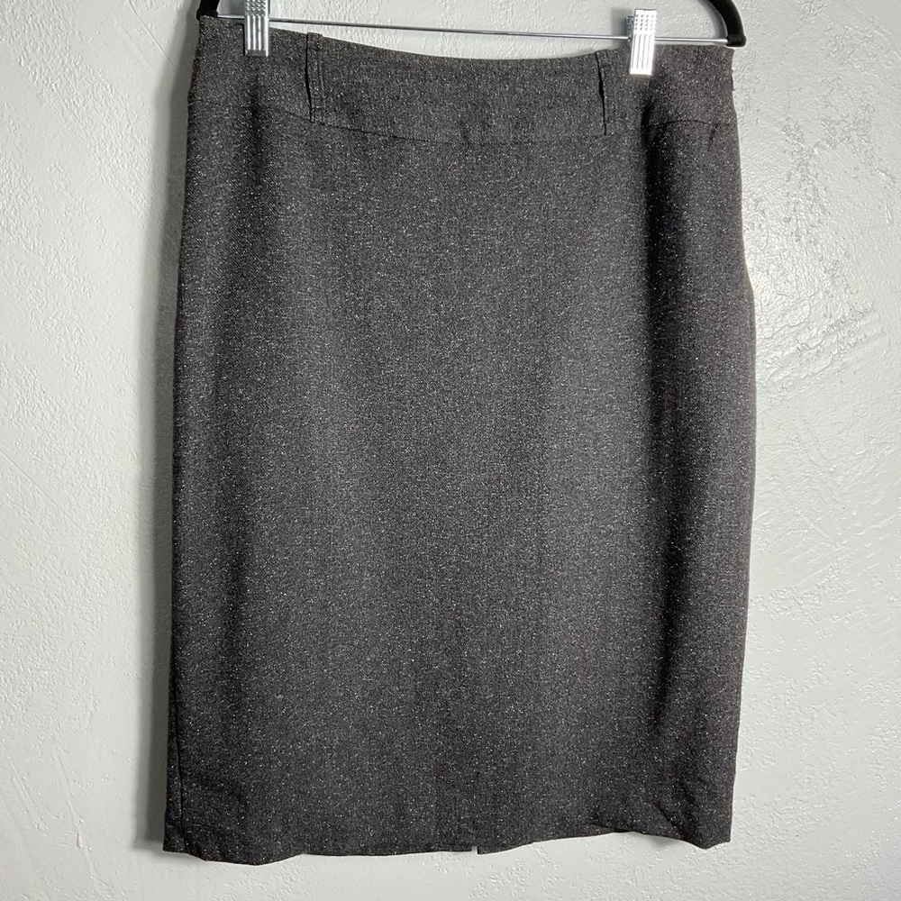 Anne Klein Black Winter Blend Skirt Size 12